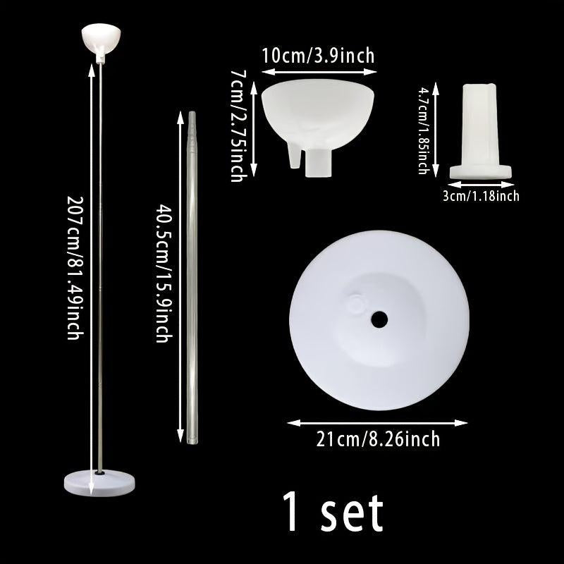 1pc Balloon Floating Telescoping Pole Bracket for Party Fun
