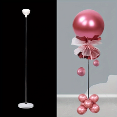 1pc Balloon Floating Telescoping Pole Bracket for Party Fun