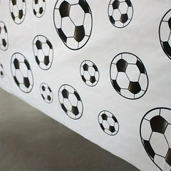 Football Table Cloth Soccer Arch Garland Birthday Party Supplies