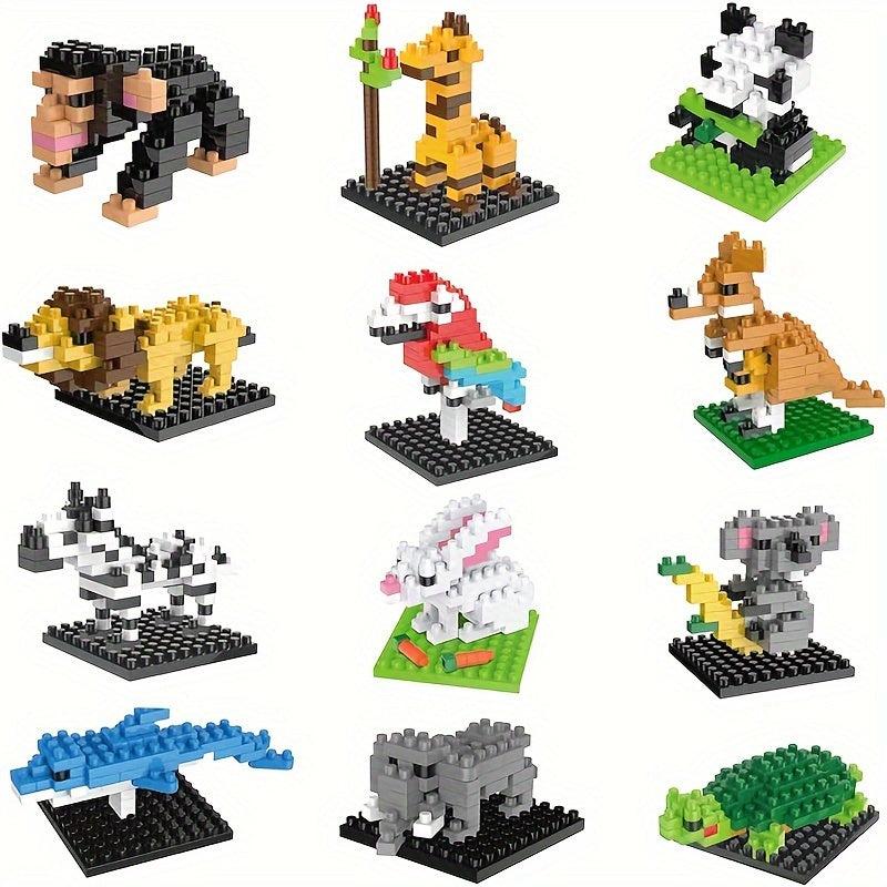 Mini Animals Building Blocks Sets For Goodie Bags Prizes