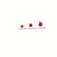 100pcs Small Bells for Christmas & Holiday Decoration DIY Crafts