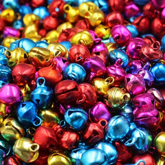 100pcs Small Bells for Christmas & Holiday Decoration DIY Crafts