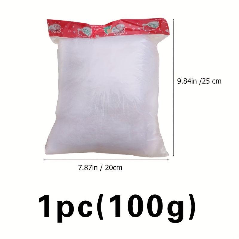 100g Simulation Snow Christmas Party Decoration Snowflake