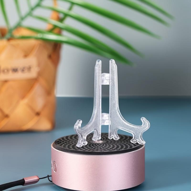 10pcs Mini Painting Stand Holder Plastic Plate Stand For Display