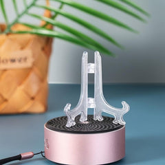 10pcs Mini Painting Stand Holder Plastic Plate Stand For Display