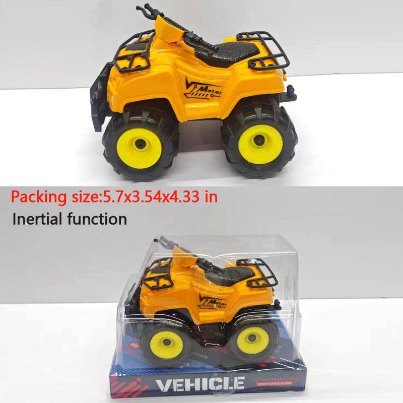 Children's Toy Car Inertia Off road Motorcycle Boy Racing Boxed