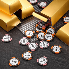 15pcs Large Brick Gift Boxes Christmas Golden Bar Boxes