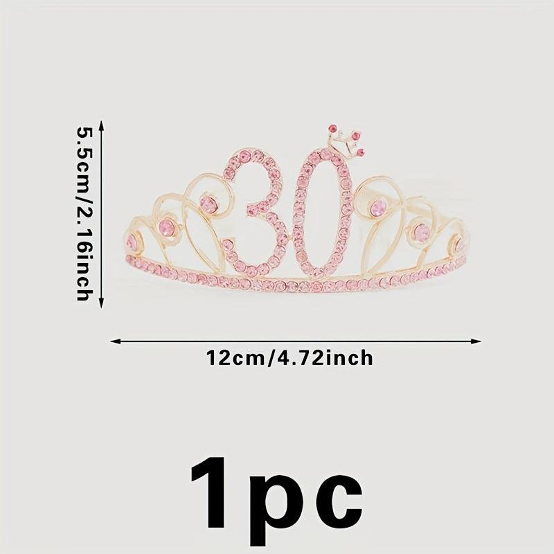 30th Birthday Party Head Crown Toy Gift