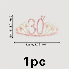 30th Birthday Party Head Crown Toy Gift