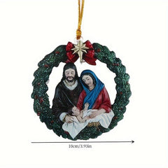 Christmas Jesus Pendant Holiday Party Decoration