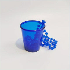 Halloween Shot Glass Beaded Necklace Single Cup Birthday Bride Christmas Party