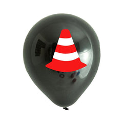 18pcs Engineering Car Theme Balloons 30-48cm Excavator Birthday Party Decor