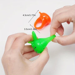 Glowing Ring Glitter Animal Ring Holiday Party Ring 9 Styles