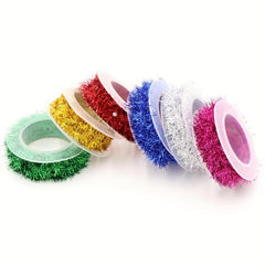 1pc DIY Christmas Decoration Metal Wire Colorful Strips Iron Wire Supplies