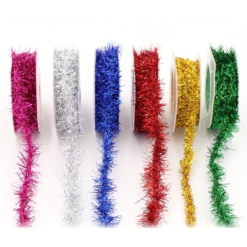 1pc DIY Christmas Decoration Metal Wire Colorful Strips Iron Wire Supplies