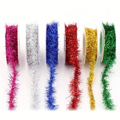 1pc DIY Christmas Decoration Metal Wire Colorful Strips Iron Wire Supplies