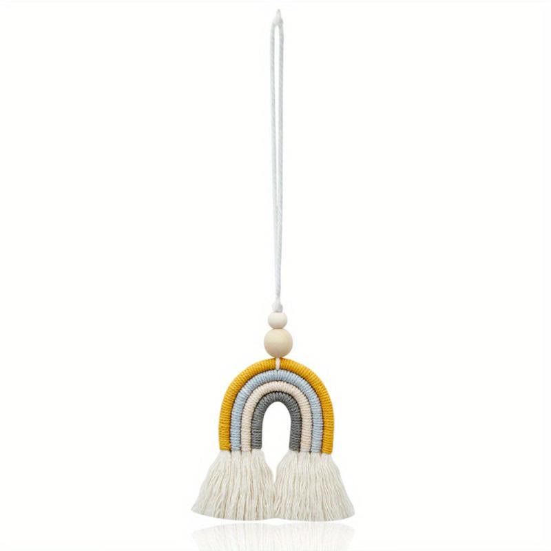 Macrame Rainbow Essential Diffuser For Cars & Home Decor