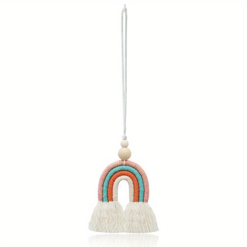 Macrame Rainbow Essential Diffuser For Cars & Home Decor