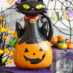 Aluminum Film Balloon Decorations for Halloween Party