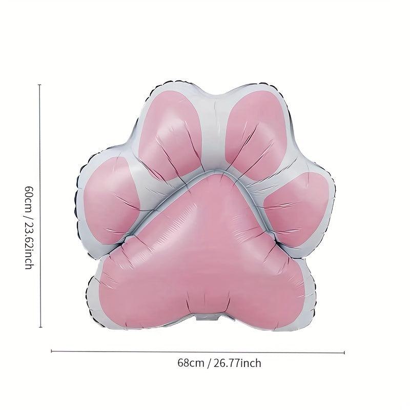 45 72 Cm Dog Claw Aluminum Film Balloon Toy Birthday Party Supplies