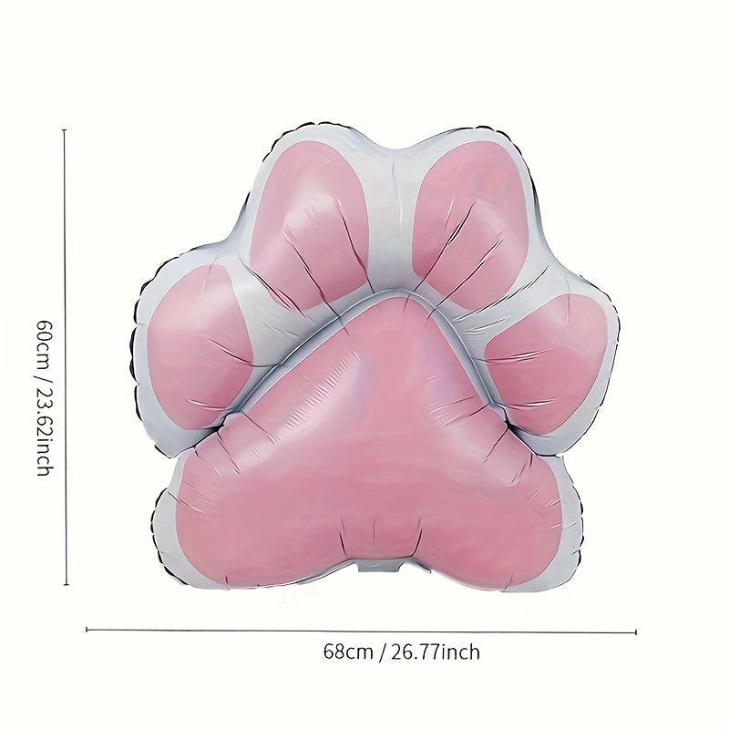 45 72 Cm Dog Claw Aluminum Film Balloon Toy Birthday Party Supplies