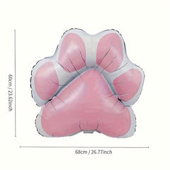 45 72 Cm Dog Claw Aluminum Film Balloon Toy Birthday Party Supplies