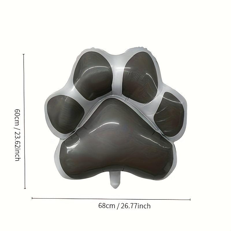 45 72 Cm Dog Claw Aluminum Film Balloon Toy Birthday Party Supplies