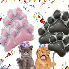 45 72 Cm Dog Claw Aluminum Film Balloon Toy Birthday Party Supplies