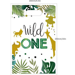 10pcs Wild One Party Gift Bags for Birthdays