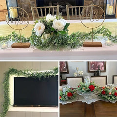 Eucalyptus Vine 1.8m Home Decor Flower Art Soft Decoration Plant