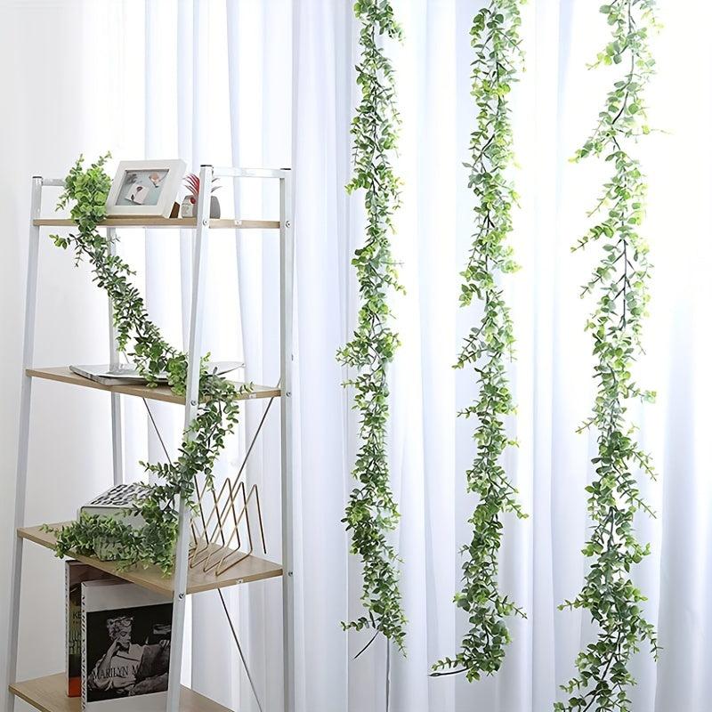 Eucalyptus Vine 1.8m Home Decor Flower Art Soft Decoration Plant