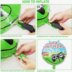 10 Game Themed Balloons for Ultimate Party Fun