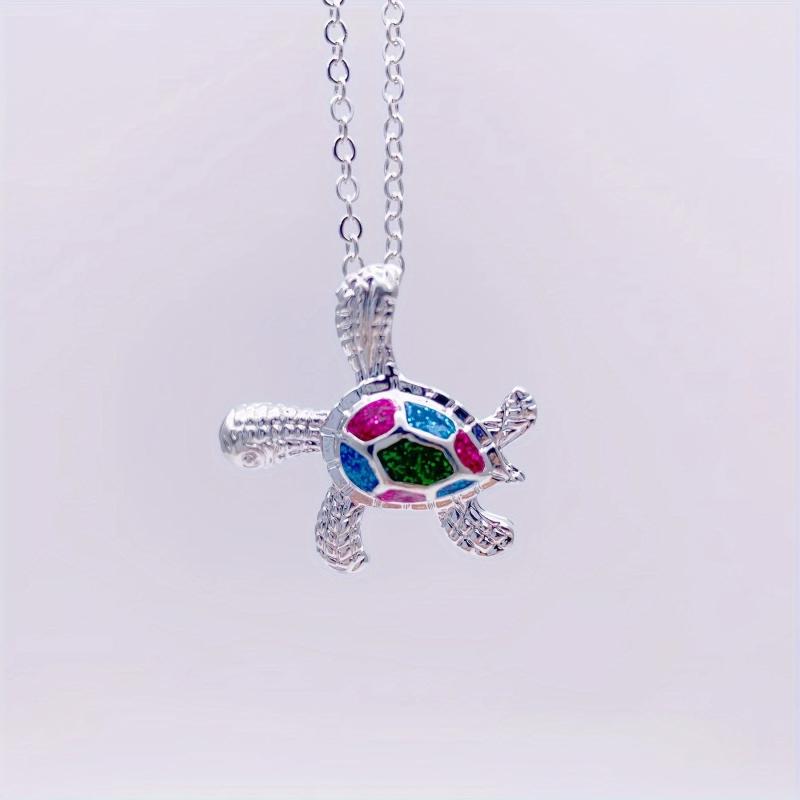 Turtle Necklace Birthday Gift Health And Longevity Pendant Hawaiian Jewelry