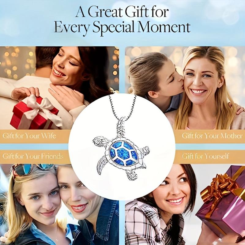 Turtle Necklace Birthday Gift Health And Longevity Pendant Hawaiian Jewelry
