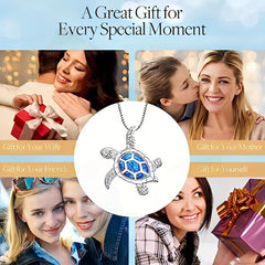 Turtle Necklace Birthday Gift Health And Longevity Pendant Hawaiian Jewelry