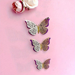 Butterfly Happy Birthday Cake Decoration Set