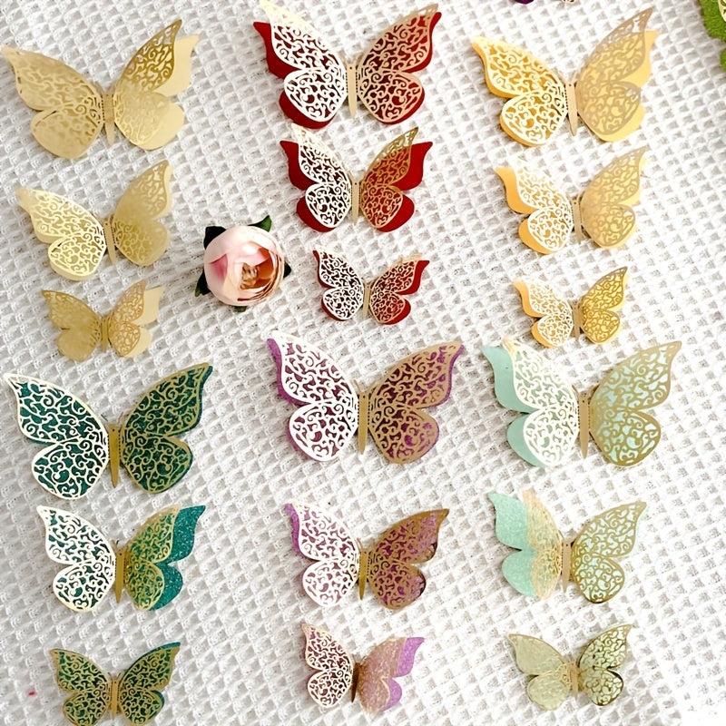 Butterfly Happy Birthday Cake Decoration Set