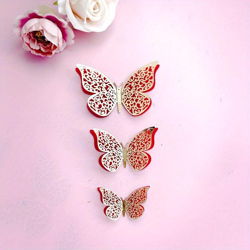 Butterfly Happy Birthday Cake Decoration Set