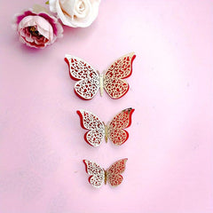 Butterfly Happy Birthday Cake Decoration Set