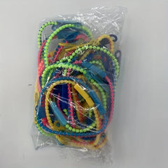 Neon Friendship Fidget Zipper Bracelets 15 Colors