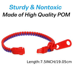 Neon Friendship Fidget Zipper Bracelets 15 Colors
