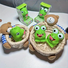 Rubber Squeak Frog & Dinosaur Whistles - Party Favors