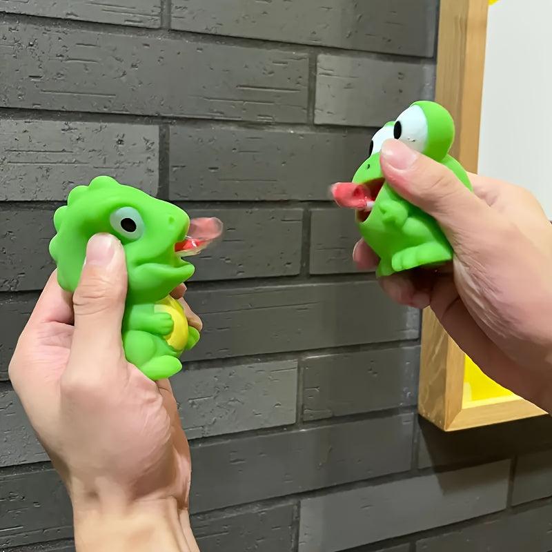 Rubber Squeak Frog & Dinosaur Whistles - Party Favors