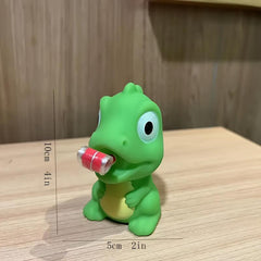 Rubber Squeak Frog & Dinosaur Whistles - Party Favors