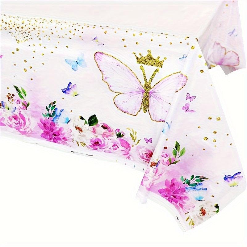 Butterfly Party Supplies Set For 20 Guests Spring Floral Birthday