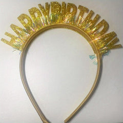 Happy Birthday Hairband for Girls