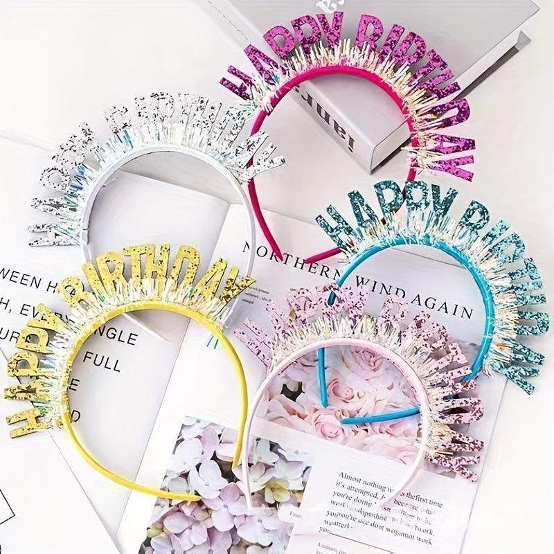 Happy Birthday Hairband for Girls