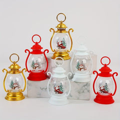 Christmas Mini Lantern Decorative Lights LED Small Candle Lanterns