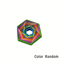 3D Magic Fidget Toy Sensory Stress Relief Star Circle Stacking Random