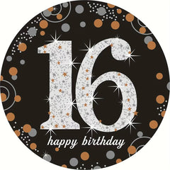 16 Yr Spiral Ornament Pvc Charm Decoration Party Birthday